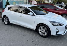 Вітровики з хромованим молдингом HB/SD (4 шт., Sunplex Chrome) Ford Focus IV 2018- рр.