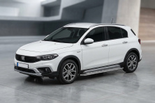 Бокові пороги Maydos V2 (2 шт., Алюміній) Fiat Tipo Cross 2021- рр.