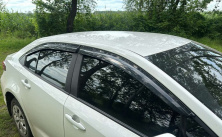 Вітровики (4 шт., Sunplex Sport) Toyota Corolla 2019- рр.