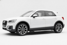 Бокові пороги RedLine (2 шт., Алюміній) Audi Q2 2016- рр.