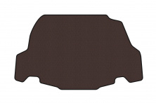 Гумовий килимок в багажник Carsuit (2009-2014, GT, Кабріолет, коричневий) Ford Mustang 2005-2014 рр.