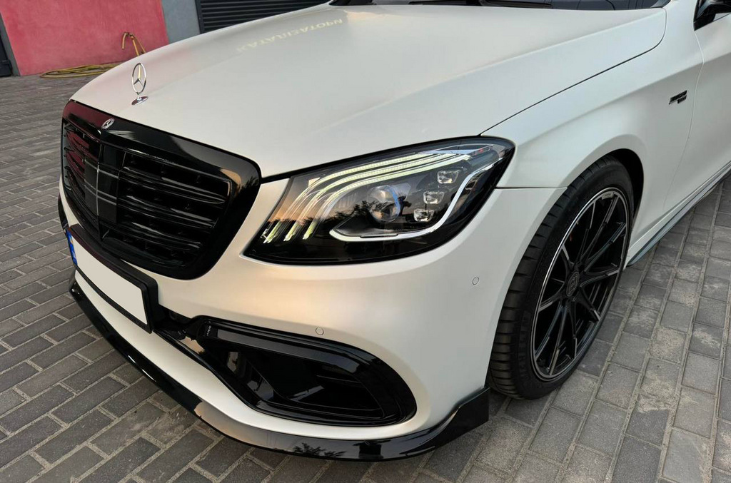 Комплект обвісів BRB (чорний, 2018-2026) для Mercedes S-сlass W222 рр