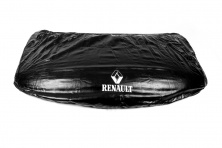 Чохол капота (2011-2019, шкірозамінник) для Renault Master рр