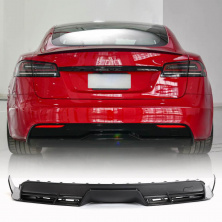 Дифузор заднього бампера (2021+, Карбон) Tesla Model S 2012– гг.