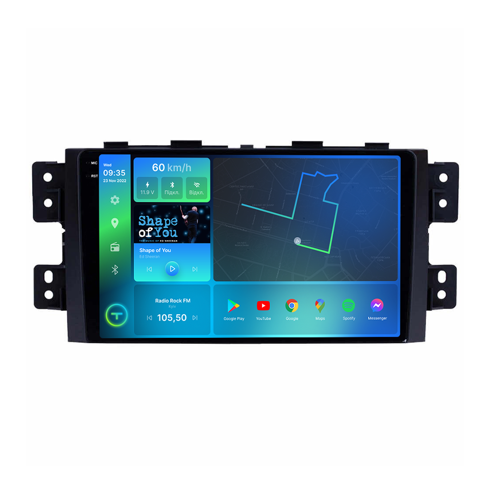 Штатна магнітола Torssen 2K Kia Mohave F96128 4G Carplay DSP