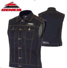 Безрукавка (джинсовая с защитой) (size:XL) VV