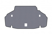 Гумовий килимок в багажник Carsuit (2007-2010, SD, Довга база, сірий) Lexus LS 2007-2017 рр.