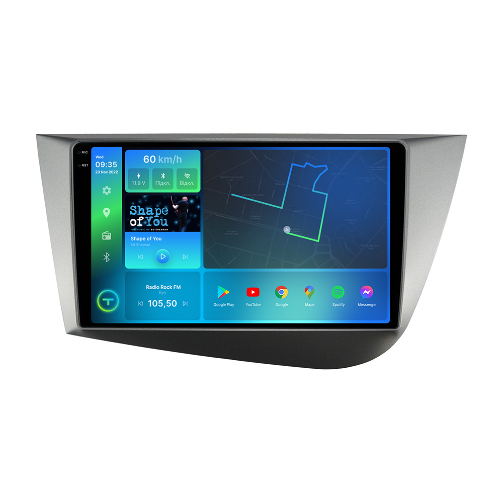 Штатна магнітола Torssen 2K Seat Leon 05-12 F98256 4G Carplay DSP