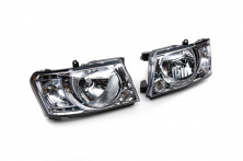 Передня оптика Safari світлі (2004-2008, 2 шт) Nissan Patrol Y61 1997-2011 рр.