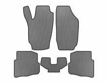 Килимки EVA (Сірий) Seat Ibiza 2002-2009 рр.
