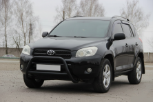 Кенгурятник WT022 Black (нерж) Toyota Rav 4 2006-2013 рр.