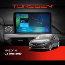 Штатна магнітола Torssen 2K Mazda 6 GJ 16-19 F96128 4G Carplay DSP