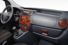 Декоративні накладки салону Чорний рояль Fiat Fiorino/Qubo 2008-2024 рр.