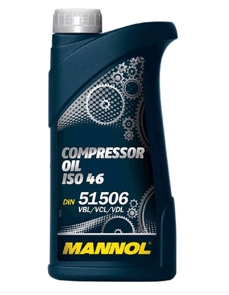 Масло 1л (компрессионное, Compressor Oil ISO 46) MANNOL