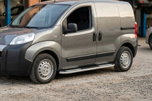 Бокові пороги Tayga V2 (2 шт., Алюміній) Citroen Nemo 2007-2017 рр.
