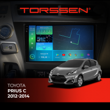 Штатна магнітола Torssen 2K Toyota Prius С 2012-2014 FL9 4+64Gb 4G Carplay DSP