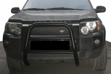Кенгурятник QT008 Black (нерж) Land Rover Freelander II 2006-2014 рр.