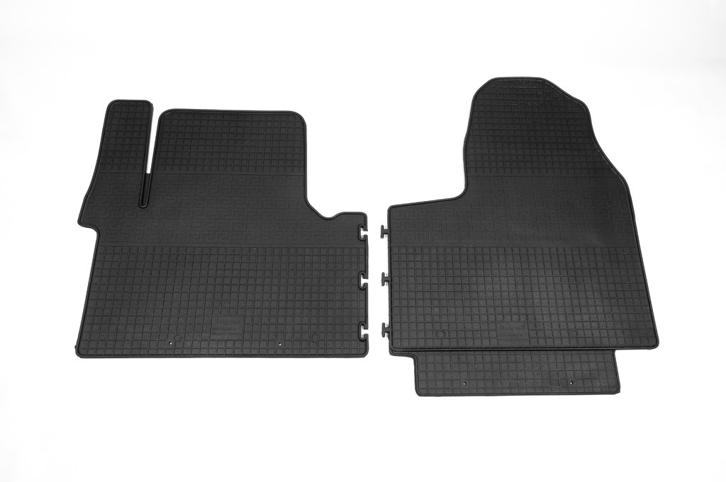 Гумові килимки (2 шт, Polytep) для Opel Vivaro 2015-2019 рр