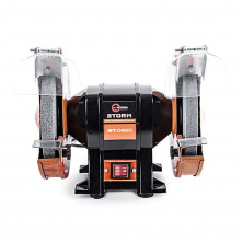 Станок точильный настольный STORM 400 Вт, 0-2950 об/мин, шлифкруг 200 мм. INTERTOOL