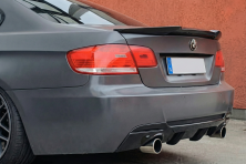 Спойлер M4-Style (для E92, чорний глянець) BMW 3 серія E92/E93 2006-2013 рр.