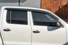 Вітровики з хромованим молдингом (4 шт, Niken) Volkswagen Amarok 2010-2022 рр.