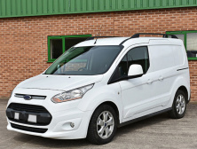 Рейлінги OmsaLine Elegance (2 шт, чорні) Коротка база Ford Connect 2014-2021 рр.