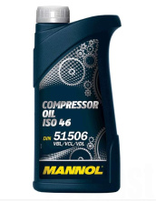 Масло   1л   (компрессионное, Compressor Oil ISO 46)   MANNOL