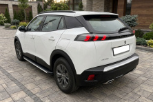 Бокові пороги Maya V1 (2 шт., Алюміній) Peugeot 2008 2019- рр.