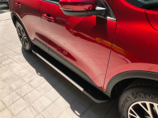 Бокові пороги RedLine V1 (2 шт., Алюміній) Ford Puma 2019- рр.