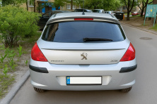 Спойлер Libao (ABS-пластик) Peugeot 308 2007-2013 рр.