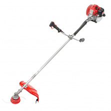 Мотокоса 1.8 кВт/2.4л.c., 51.7см.куб 7000 об/мин., 40-зуб. диск с твердоспл. напайками, 3 ножа, катушка с леской, ранцевый плечевой ремень INTERTOOL