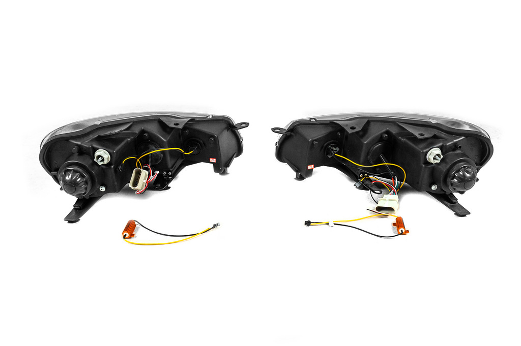 Передні фари Black (2 шт, LED) для Volkswagen Golf 6