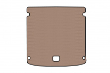 Гумовий килимок в багажник Carsuit V-1 (Avant, бежевий) Audi A4 B7 2004-2008 рр.