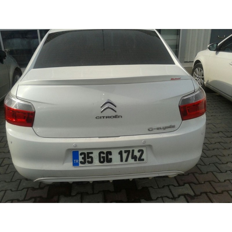 Спойлер Meliset (під фарбування) для Citroen C-Elysee 2013-2022 рр