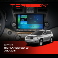 Штатна магнітола Torssen 2K Toyota Highlander XU 40 2010-2016 F10464 4G Carplay DSP