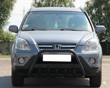 Кенгурятник WT004 Black (нерж) Honda CRV 2001-2006 рр.