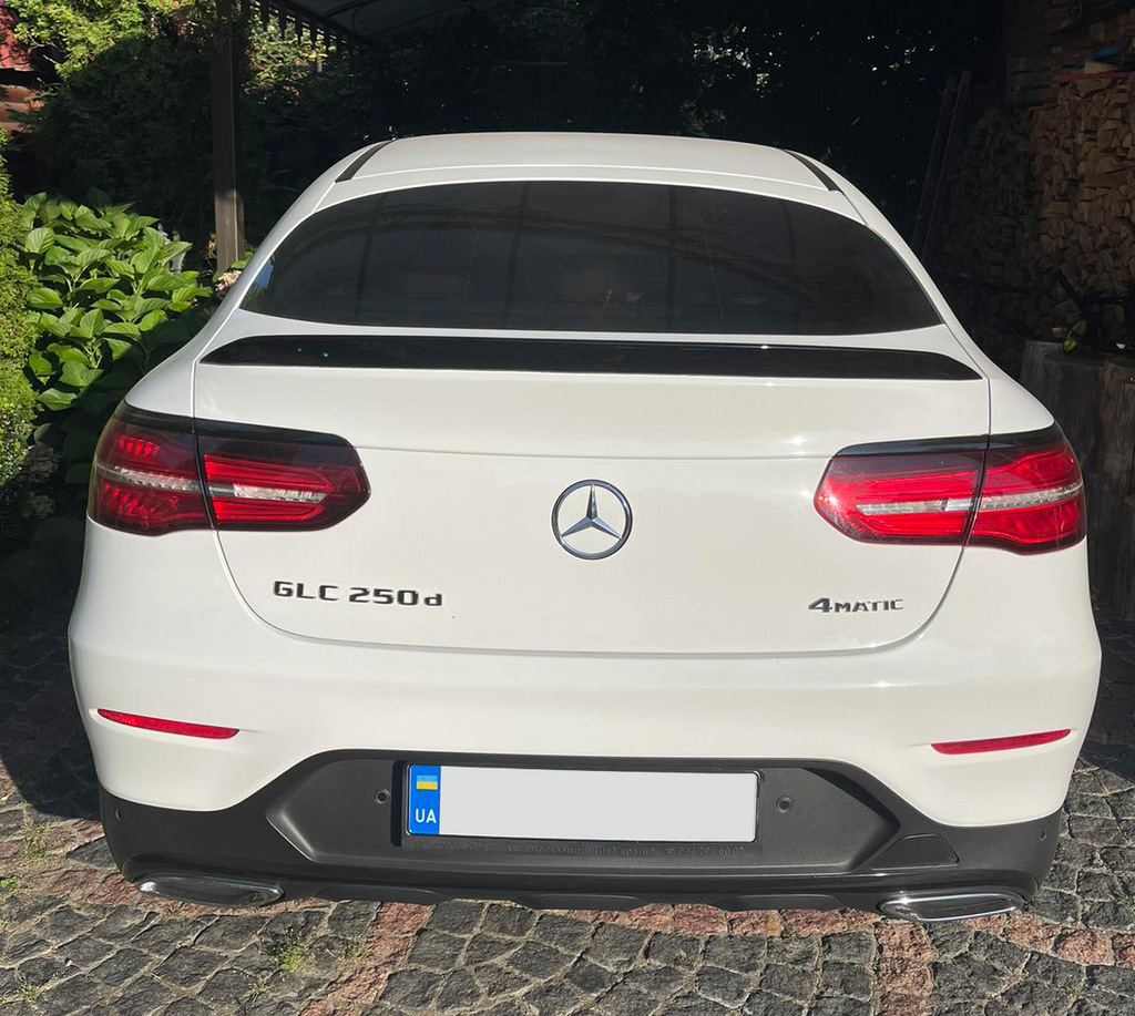 Спойлер для Mercedes GLC coupe C253 2016-2023 рр