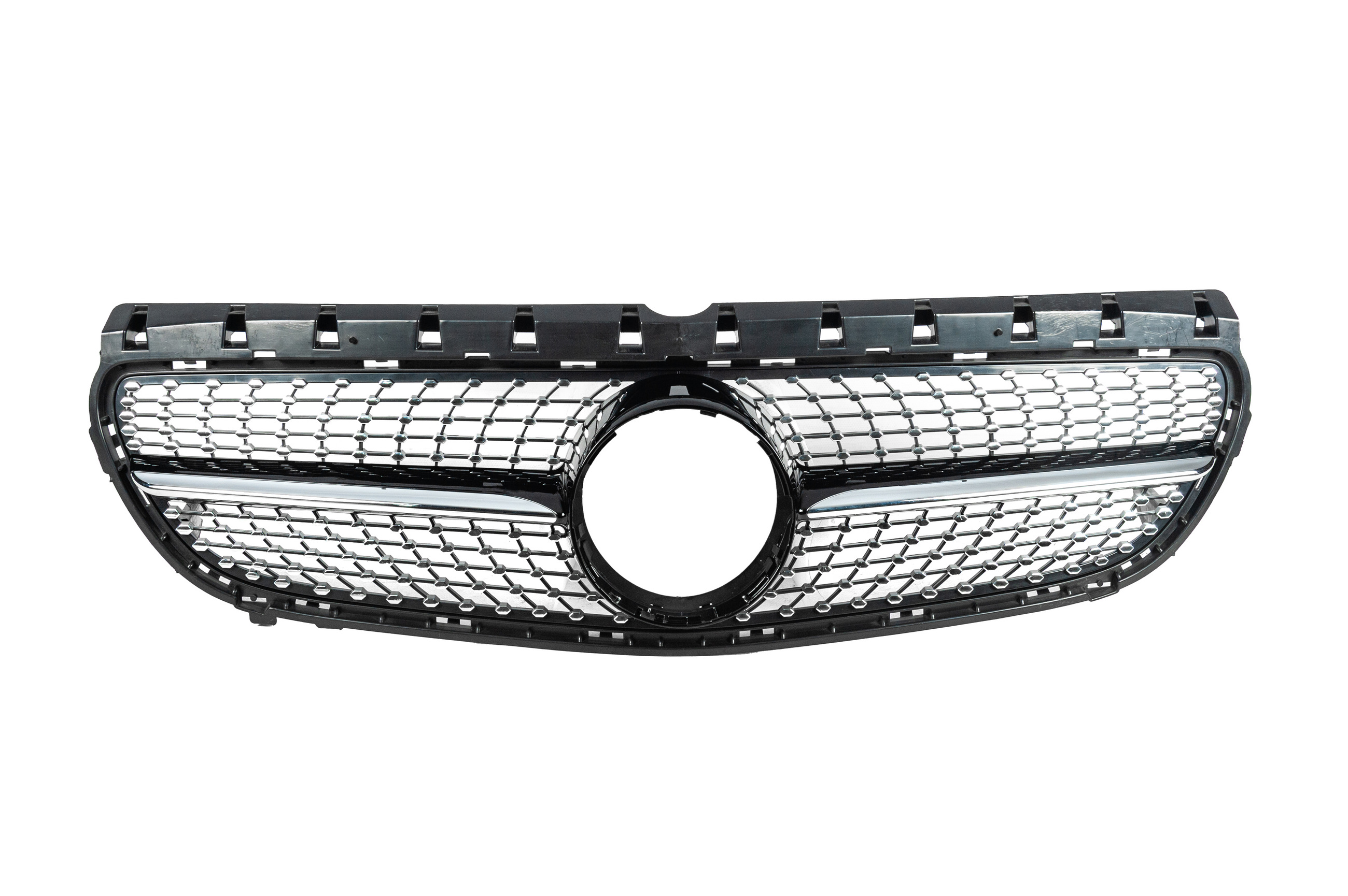 Передня решітка Diamond Black (2015-2018) для Mercedes B-class W246 рр