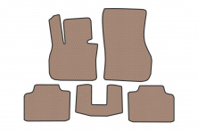 Гумові килимки Carsuit (Для X1, бежевий) BMW X1/iX1 (U11) 2022- рр.