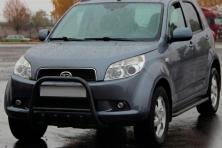 Передня дуга QT006 Black (нерж.) Daihatsu Terios 2006-2017 рр.