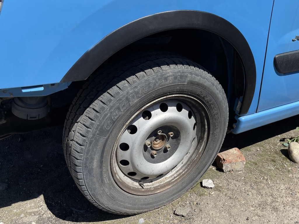 Накладки на арки (4 шт, чорні) для Fiat Scudo 2007-2015 рр