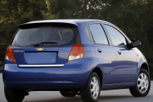 Кромка багажника (нерж.) HB Chevrolet Aveo T200 2002-2008 рр.