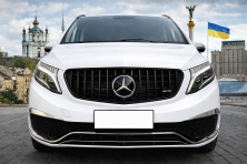 Передня решітка GT Panamericana Black (2014-2019 для V-class) для Mercedes Vito/V-class W447 2014- рр