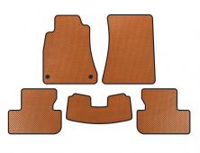 Килимки EVA (SD, Не повний привод, Помаранчевий) Lexus IS 2005-2013 рр.