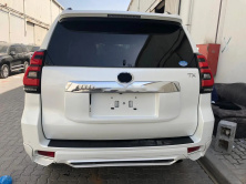 Задня накладка з 3 частин TRD (для 2017+) Чорна Toyota Land Cruiser Prado 150 2009-2023 рр.