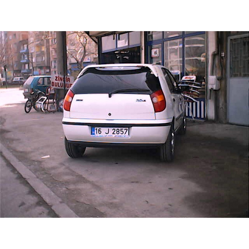 Спойлер короткий (під фарбування) для Fiat Palio 1996-2011 рр