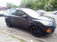 Турецькі рейлінги Чорні (2 шт) Ford Kuga/Escape 2013-2019 рр.