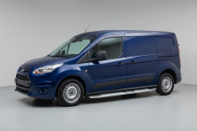 Бокові пороги Mevsim Grey (2 шт., Алюміній) стандартна база Ford Connect 2014-2021 рр.