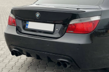 Дифузор заднього бампера (для M-Sport, ABS) BMW 5 серія E60/E61 2003-2010 рр.