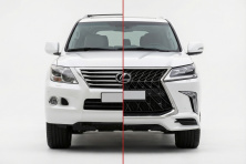 Комплект рестайлінгу з моделі 2008-2016 на TRD Superior (2016-2020) Lexus LX570/450d 2008-2022 рр.